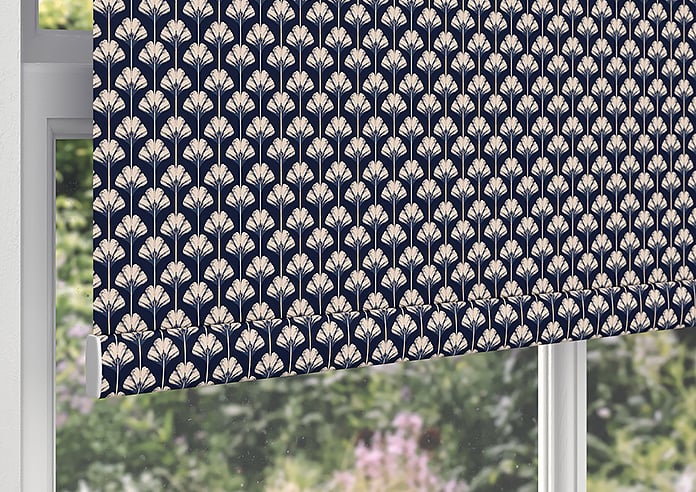 Ted Baker Palm Geo, Navy - Twist&Fit Roller Blind - Image 4